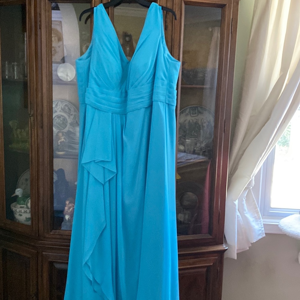 Azazie bridesmaid dress, worn once, size 20.